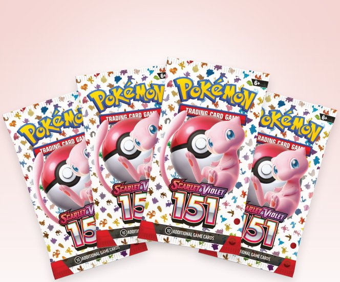 foto Sběratelská karetní hra Pokémon TCG Scarlet & Violet 151 Booster Bundle
