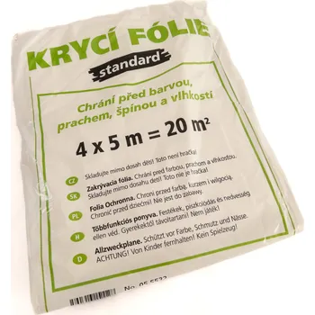 Fólie na přikrytí při malování 25001
