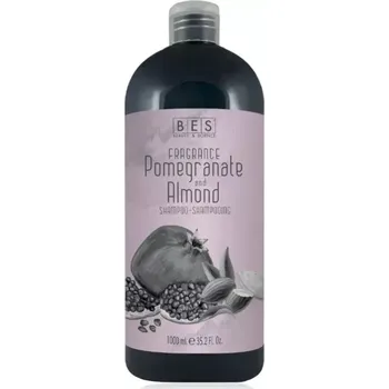 Vlasová kosmetika Bes Fragrance Pomegranate & Almond 1000 ml | Šampon na vlasy bez SLS