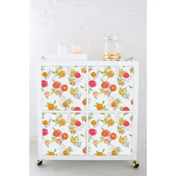 Fototapeta Coloray Samolepky Ikea Kallax Okouzlující pole květiny BubblesFree 4 samolepky coloraydecor-id-as-120433219k