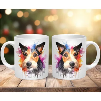 Hrnek 330ml, FOXTERIÉR, vzor 3, cena za 1 ks