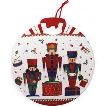 Kuchyňské prkénko Podložka pod hrnec na horké II. 20 cm Lo Schiaccianoci BRANDANI (barva - porcelán, bílá/barevné)