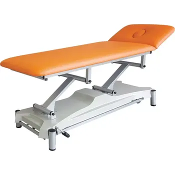 Masážní stůl VL - F2 - PLUS lehátko rehabilitační, koženka HOLY P1 - koženka meruňková