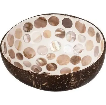 Kokosová miska s puntíky