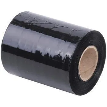 NO NAME Smršťovací fólie, černá, 0,1m x 153m
