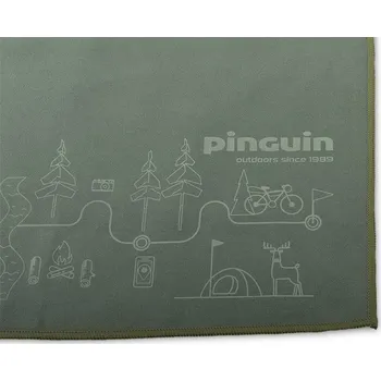 Lékárnička Pinguin Micro Towel M - Mapa Grey