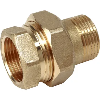 Instalatérský materiál Giacomini R18 Radiátorové šroubení přímé, chrom / mosaz