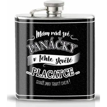 Placatka Nekupto Rodinné dárky s humorem Placatka Mám rád své panáčky 11 x 9 cm