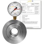 Siloměr PCE-HFG 10K, pro napětí v tlaku, do 10 kN, externí snímač zatížení, certifikát ISO