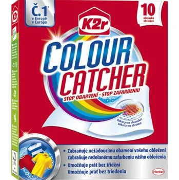 Odstraňovač skvrn K2R Colour Catcher prací ubrousky, 10 ks