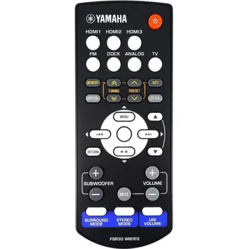 Dálkový ovladač YAMAHA WR87810, FSR30 - dálkový ovladač duplikát