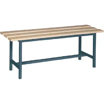 Zahradní lavice SLD 100 NX lavice šatní, dřevo/ konstrukce antracit RAL 7016