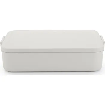 Úložný box Brabantia, Krabička na svačinu Make & Take L světlý šedá - Formadore