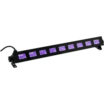 UV sterilizátor Eurolite LED Party UV BAR-9, 9x 1W UV LED
