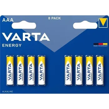 Článková baterie Baterie "Energy", AAA, 8 ks, VARTA