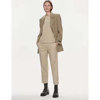 Tommy Hilfiger Chino kalhoty WW0WW40504 Béžová Straight Fit 34