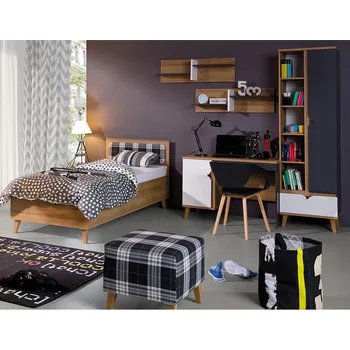 Dětský pokoj Dětský pokoj MEMONE A | 5 dílů | dub zlatý/bílá/grafit