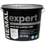 REMAL Expert zářivě bílá malířská barva na zeď, 22+3 kg