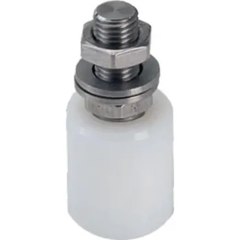Pohon brány Stavitelná nerezová vodící kladka - nylon průměr 40mm