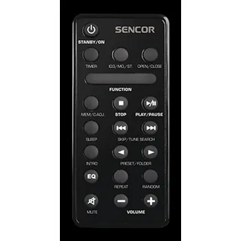 Dálkový ovladač SENCOR SMC808 - kompatibilní značkový dálkový ovladač General