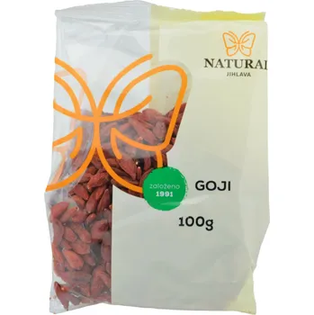 Sušené ovoce Goji berry plody Natural Jihlava 100 g