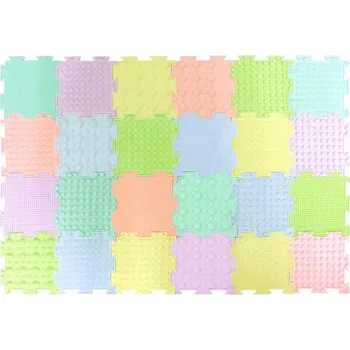 ortopedická podložka MINI PASTELOVÉ jednotlivé (sada masážních koberečků)