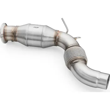 Katalyzátor RM Motors Downpipe BMW F01, F02 730d/dx, 740d/dx N57, N57N, N57S s katalyzátorem
