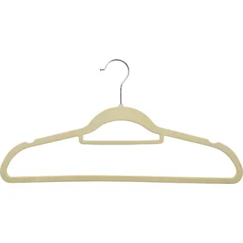 Ramínko Velurová ramínka MAXI 100 ks - béžová