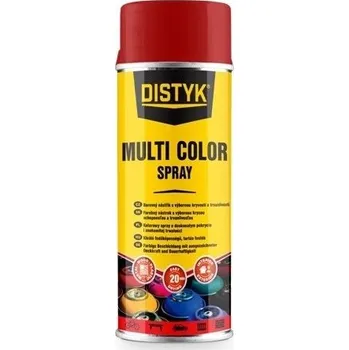 Barva ve spreji DEN BRAVEN Opravná barva ve spreji DISTYK MULTI COLOR SPRAY 400 ml bílý hliník RAL 9006