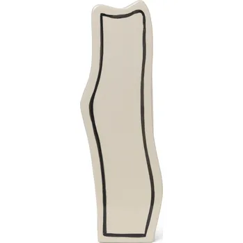 Váza Ferm Living, Váza Paste Slim lomená bílá - Formadore