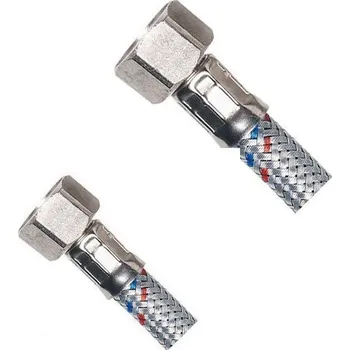 Aqualine Flexibilní nerezová hadice FxF 3/8"x1/2", 40cm, 33254