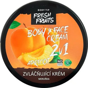 Tělový krém Vivaco Zvláčňující krém na obličej a tělo Meruňka BODY TIP 200 ml