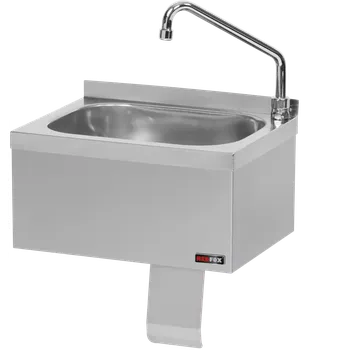 Umyvadlo Dřez opláštěný s kolenovým spínáním | REDFOX - UM 43 + KOB 3