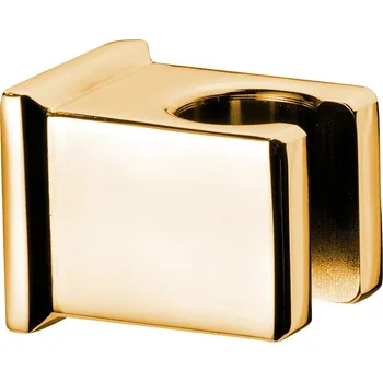 Sprchový držák Sapho Držák sprchy hranatý, pevný, zlato, SD617