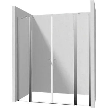 Sprchové dveře DEANTE/S - Sprchové dveře dvojité výklopné 90x80 KTSU042P+KTSU041P KERRIA/0030