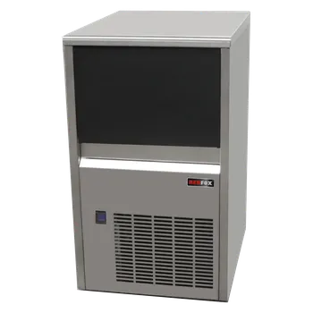 Výrobník ledu Výrobník ledu chlazený vzduchem kostkový led 14 g 22 kg / 24 h | REDFOX - SS 25 A
