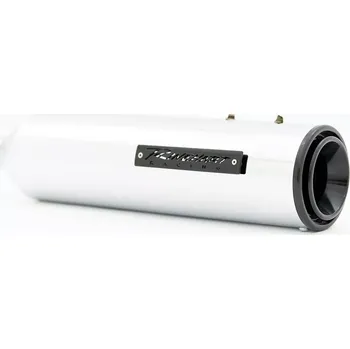 Výfuk pro motocykl Koncovky výfuku RINEHART RACING 4.5" HP45 SLIP-ON MUFFLER 500-1100 pro HARLEY DAVIDSON TOURING M8 rok 2017-2023 viz popis (barva chromová, černé zakončení )