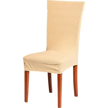 Potah na židli Potah na židli elastický MENČESTER béžový TiaHome