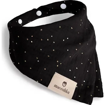 Maceshka Slintáček Maceshka Nature dvojitý se zlatým puntíkem Noir, zlatý puntík