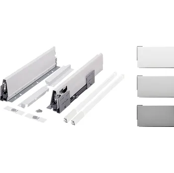 K-StrongBox H204/300mm s jedním hranatým relingem barva titan (K-StrongBox H204/300mm s jedním hranatým relingem barva titan)