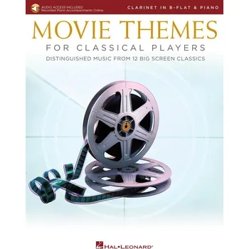 MOVIE THEMES for Classical Players + Audio Online / klarinet a klavír
