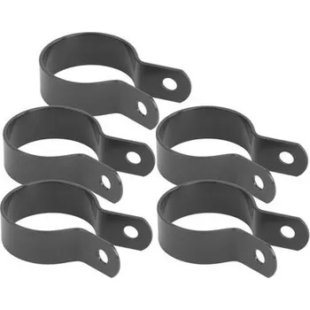 Příslušenství pro plot Objímka Strend Pro METALTEC, 48 mm, antracit, RAL7016, na okrúhly stĺpik, bal. 5ks