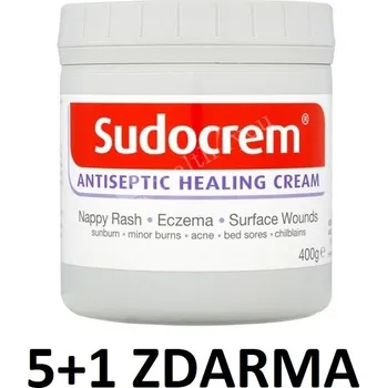 Teva Sudocrem antiseptický ochranný krém 400 G na opruzeniny 6ks