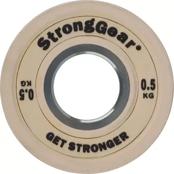 StrongGear Barevné frakční gumové kotouče 0,5 kg