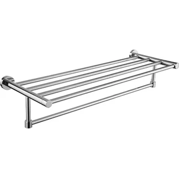 Koupelnový nábytek OMNIRES - MODERN PROJECT polička na ručník, 60 cm chrom /CR/ MP60920CR