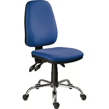 333 ASYN/CR židle kancelářská, látka BO BONDAI BN18 (6071) - látka modrá