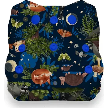 látková plena Thirsties Newborn AIO na PAT - Nightlife