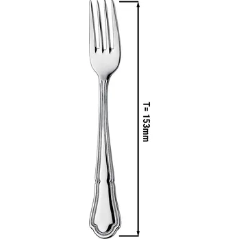 Příbor G.Gastro (12 Kusů) Dezertní vidlička Vincenza - 15,3 cm