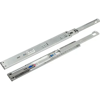 STRONG kuličkový celovýsuv s tlumením 500mm s podpěrou 40kg (STRONG kuličkový celovýsuv s tlumením 500mm s podpěrou 40kg)