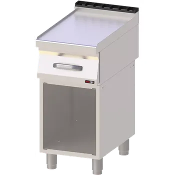 Vybavení pro vyvolávání a úpravu fotografie Pracovní plocha 40x64 - 1x zásuvka GN 1/1 | REDFOX - PP 70/40